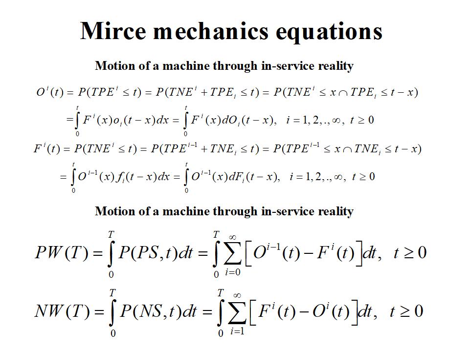 Mirce mechanics Equation - 0